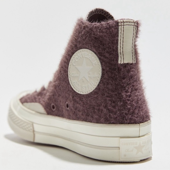 Converse | Chuck Taylor 70 Fuzzy Utility Hi Top Sneakers | 8 Women 6 Men New in - Picture 4 of 14